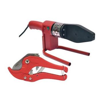 Аппарат для раструбной сварки VOLL V-Weld R040 и ножницы V-Blade 42