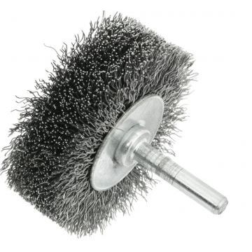 Щетка дисковая Д20*6 c хв-м д6, ворс гофр сталь 0,20 
