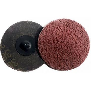Круг шлифовальный 3M™ Cubitron™ II 784F Roloc™, зерно P36, d75мм