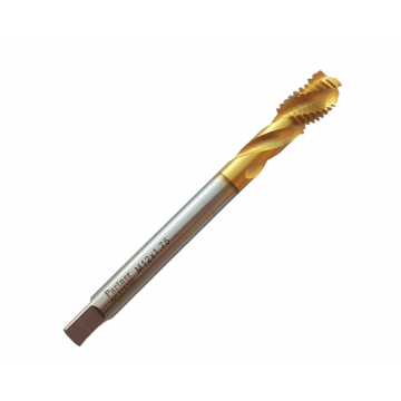 Метчик M12х1.0 машинный HSSE, DIN376, TiN, для гл. отв.